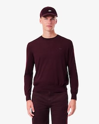 Cashmere Blend Crew Neck Sweater