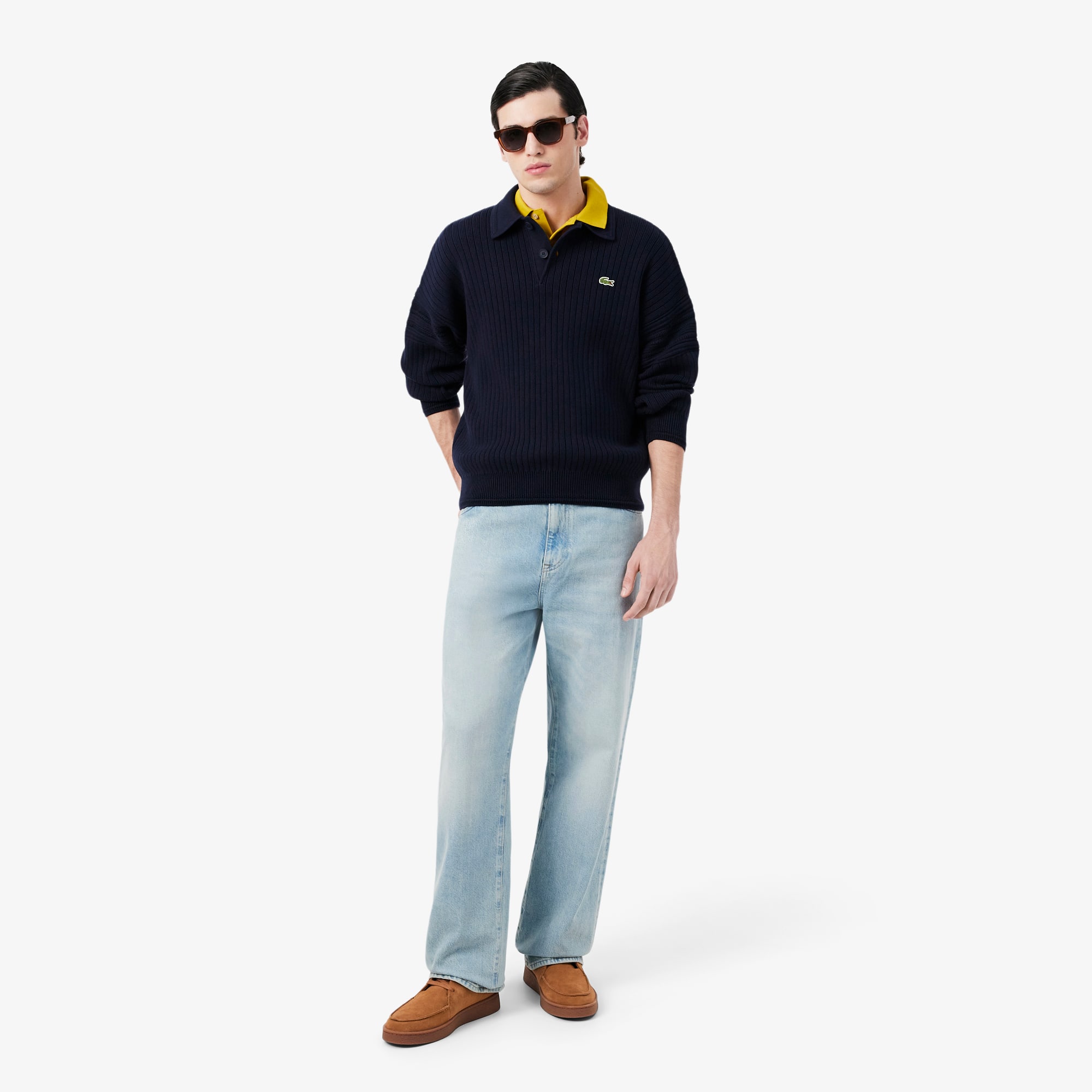 Loose Fit Denim Jeans - Pants & Sweatpants - New In 2026 | Lacoste