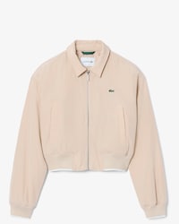 Oversized Water-Repellent Taffeta Bomber Jacket