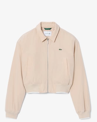 Chamarra Tipo Bomber Oversized de Tafet&aacute;n Hidr&oacute;fugo