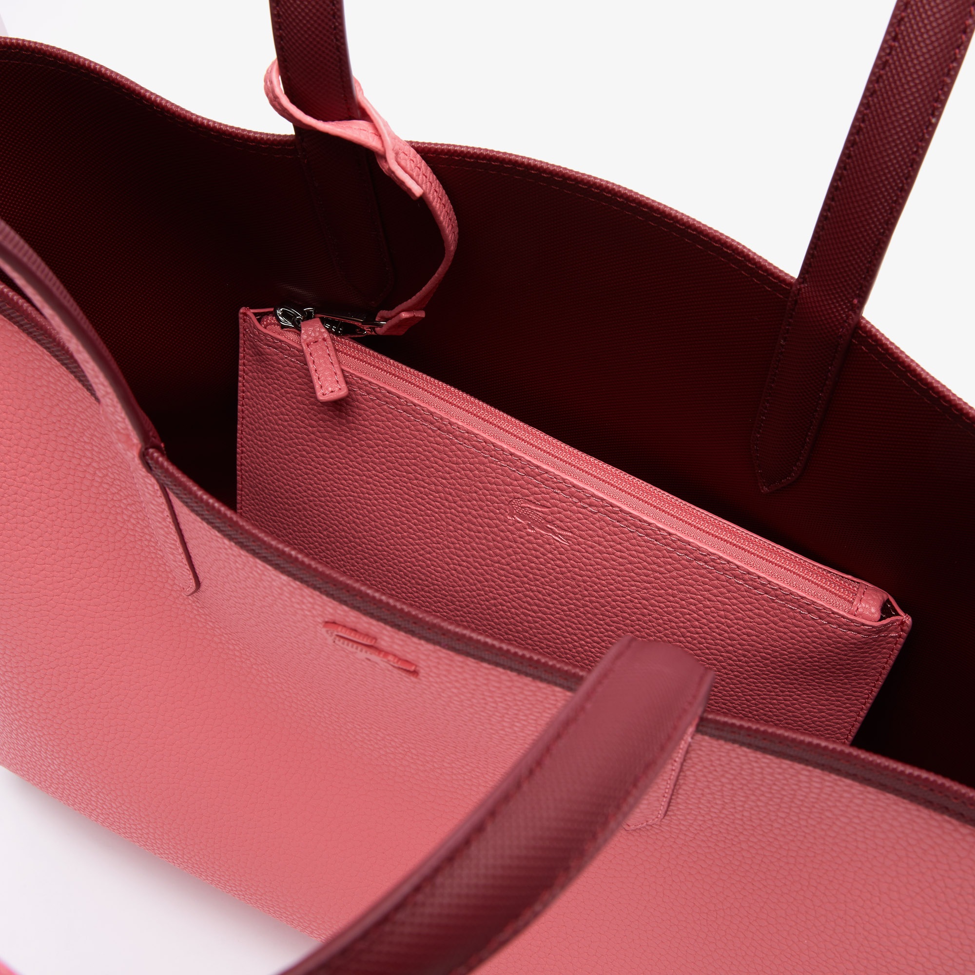 lacoste reversible tote