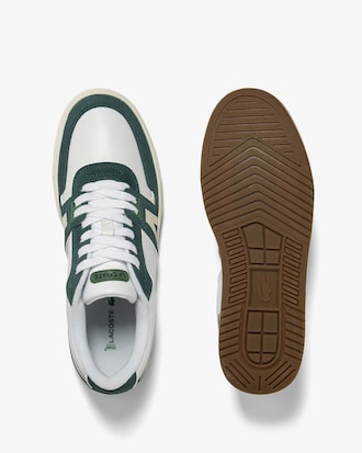 Sneakers de hombre Lacoste L001 en piel de color