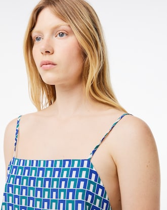 Women's Graphic Motif Lightweight Cotton Dress 