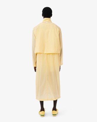 Men's Runway Long Transparent Parka