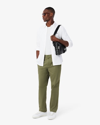 Men's Slim Fit Cotton Piqué Shirt