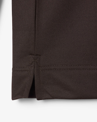 Men's Loose Fit Fleece Polo Sweatshirt