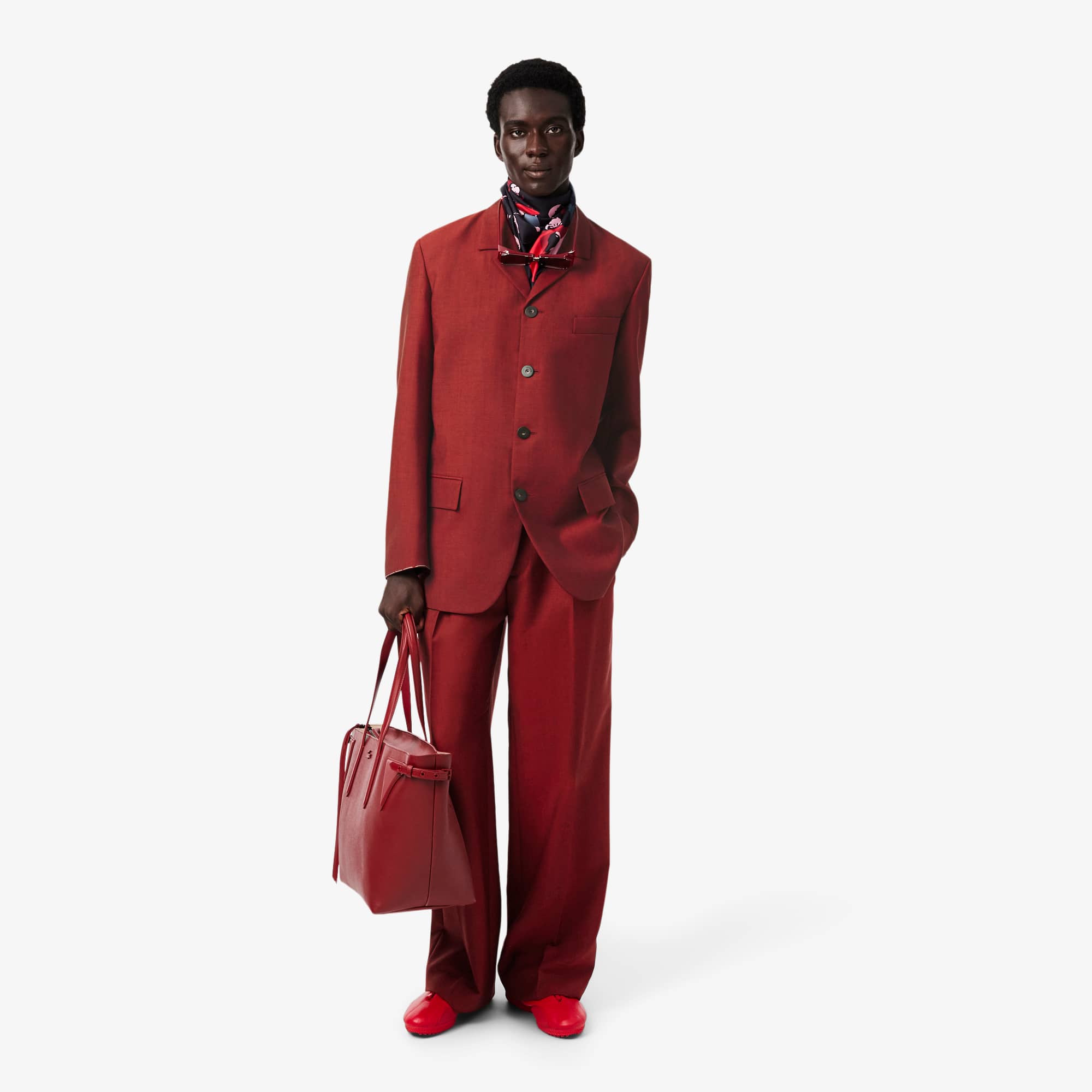 Runway Printed Silk Square - Scarves & Gloves - New In 2026 | Lacoste