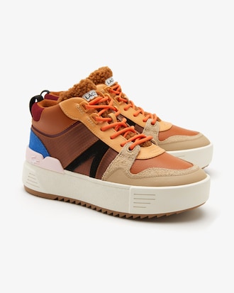 Women's L002 Winter Mid Leather Outdoor Shoes