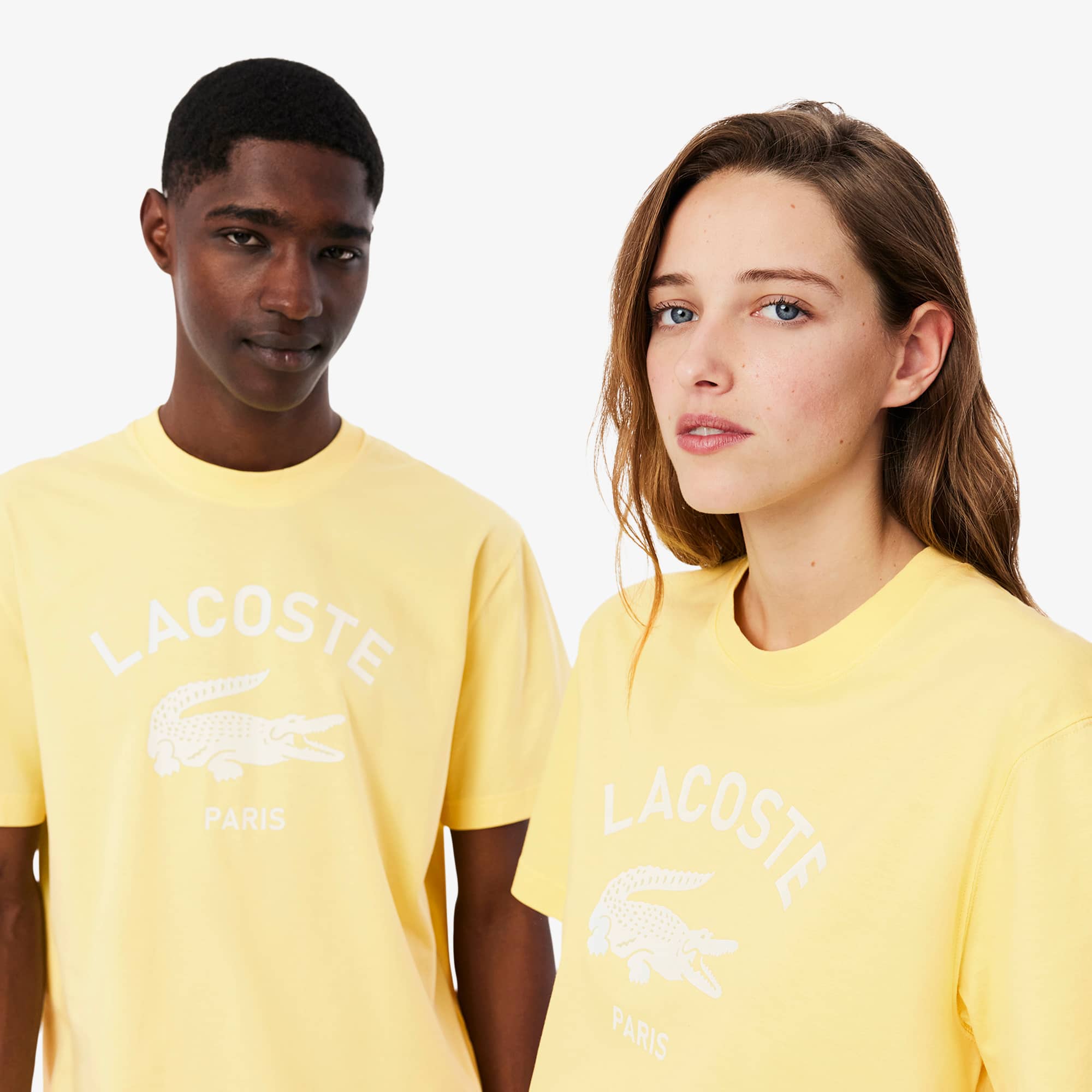 Unisex Signature Print Cotton T-Shirt - T-shirts - New In 2026