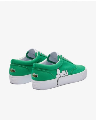 Men's Jump Serve Lace Lacoste x Peanuts Trainers