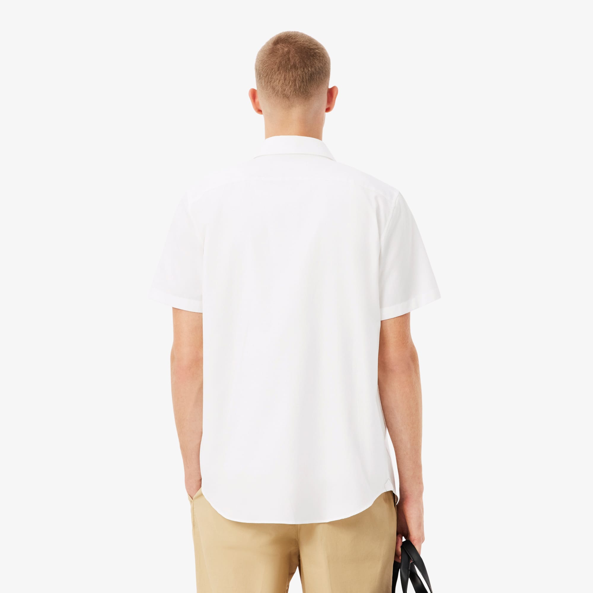 Men's Regular Fit Short Sleeve Cotton Shirt