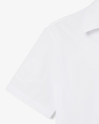 Men's Runway Relaxed Fit Badge Shirt