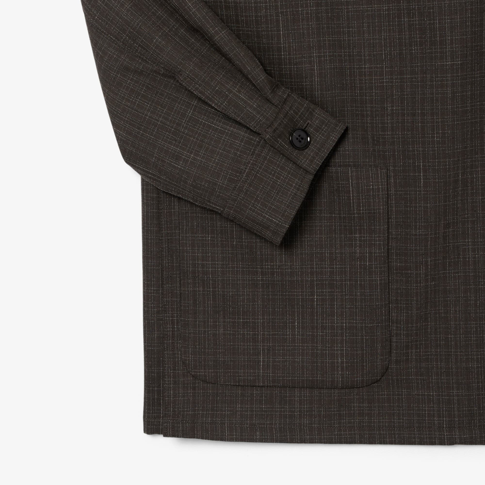 Runway Printed Wool Overshirt