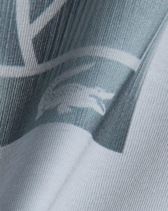 Playera de Tejido Jersey con Estampado de Tenis