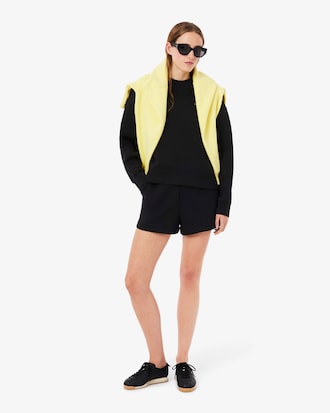 Oversized Double Face Jersey Sweatshirt