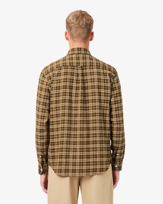 Regular Fit Plaid Flannel Shirt