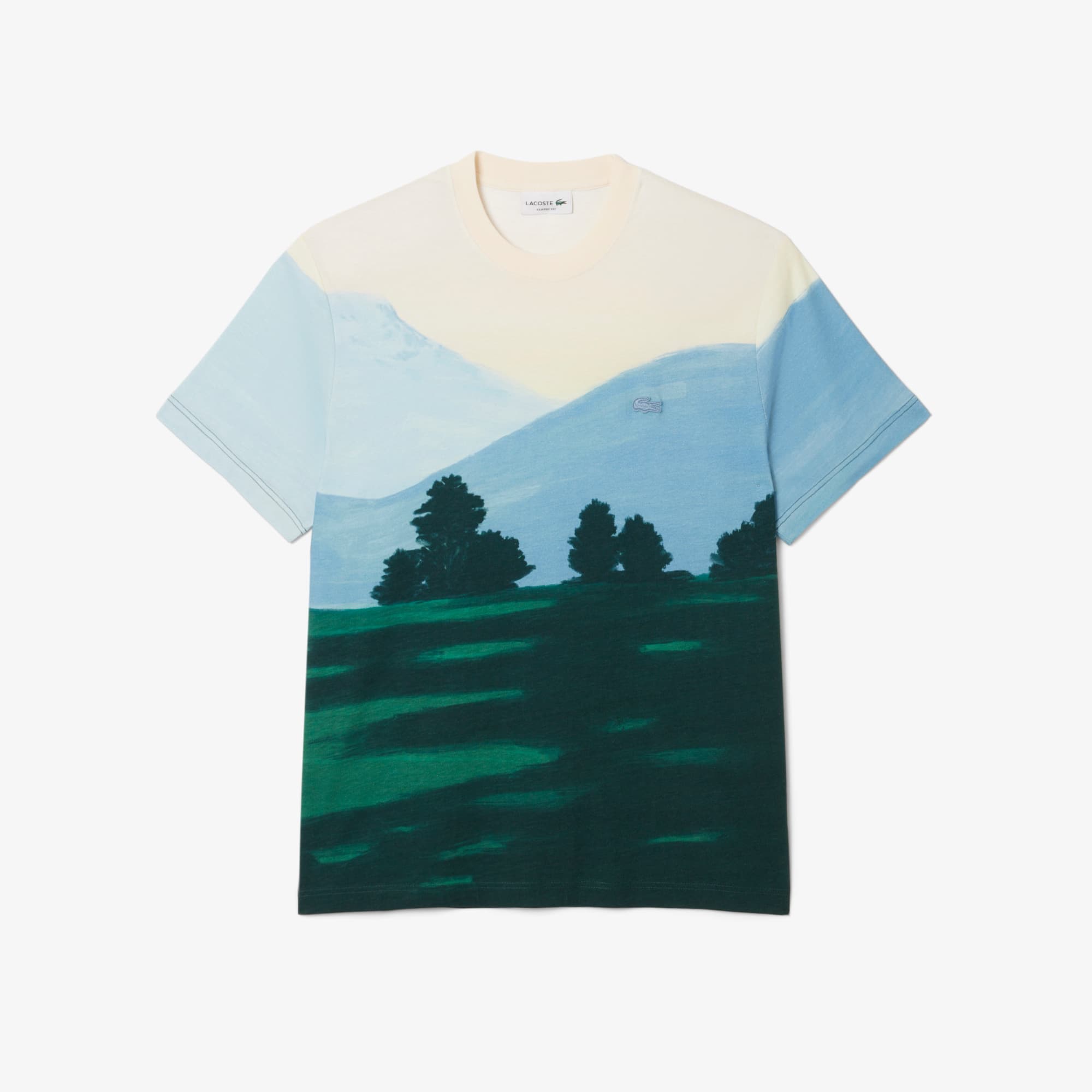 Men's Printed Jersey T-Shirt - Organic Cotton - New In 2026 | Lacoste