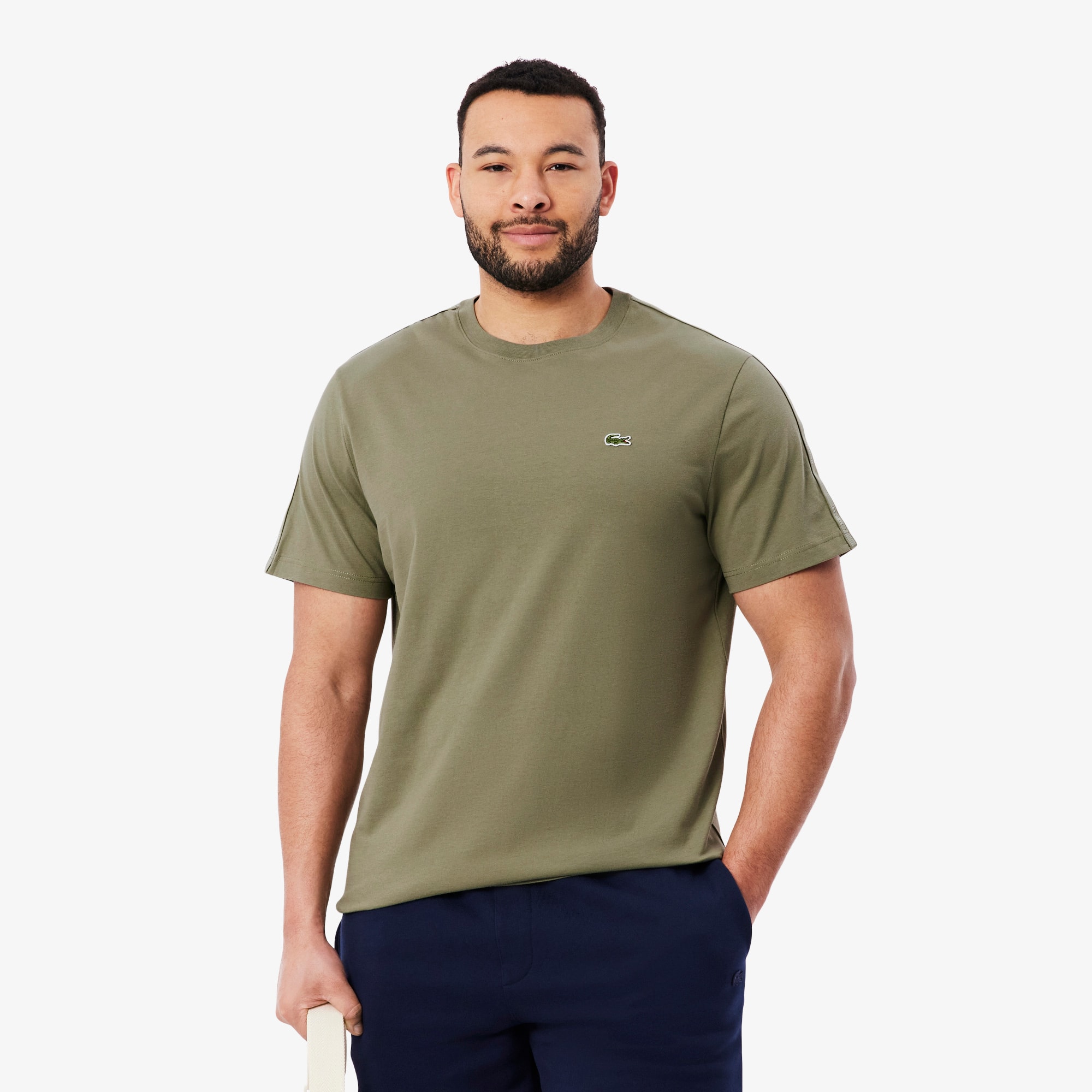Branded Stripe Band T-Shirt