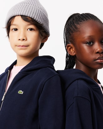 Kids' Kangaroo Pocket Zip-Up Hoodie