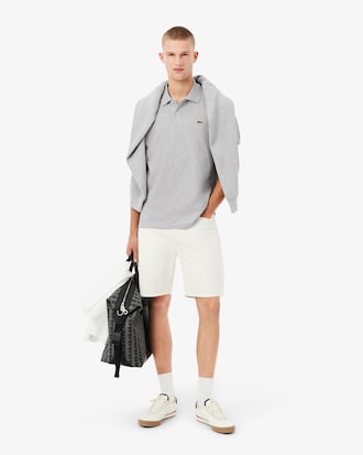 Men's Classic Fit L.12.12 Heathered Polo