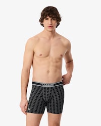 Boxer long coton stretch monogramme