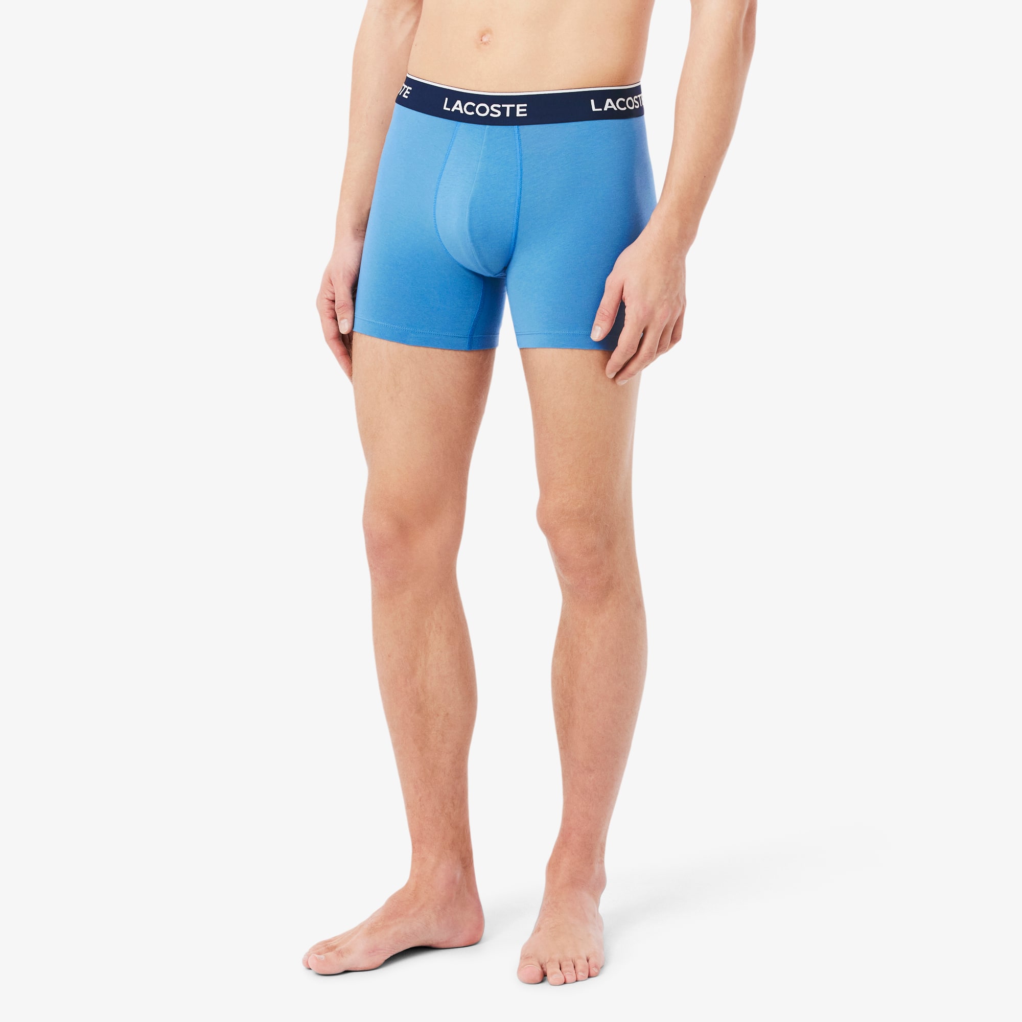Men's 3-Pack Stretch Cotton Boxer Briefs