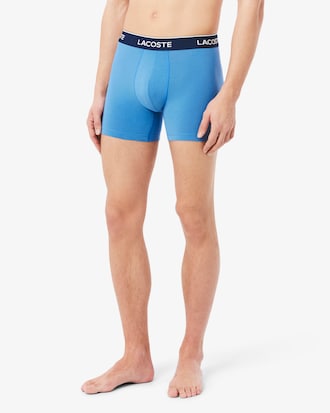 Paquete De 3 B&oacute;xers De Algod&oacute;n El&aacute;stico Para Hombre