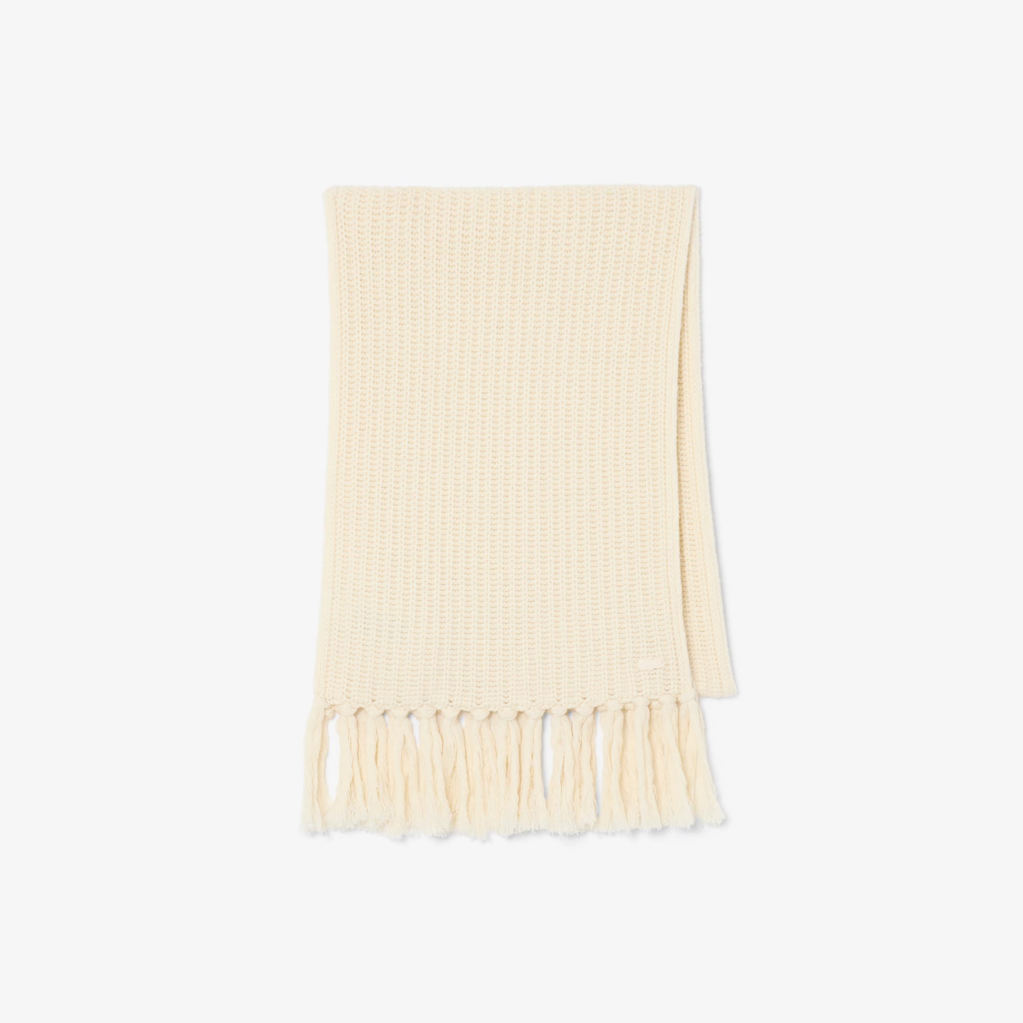 Women's Fringed Wool Scarf