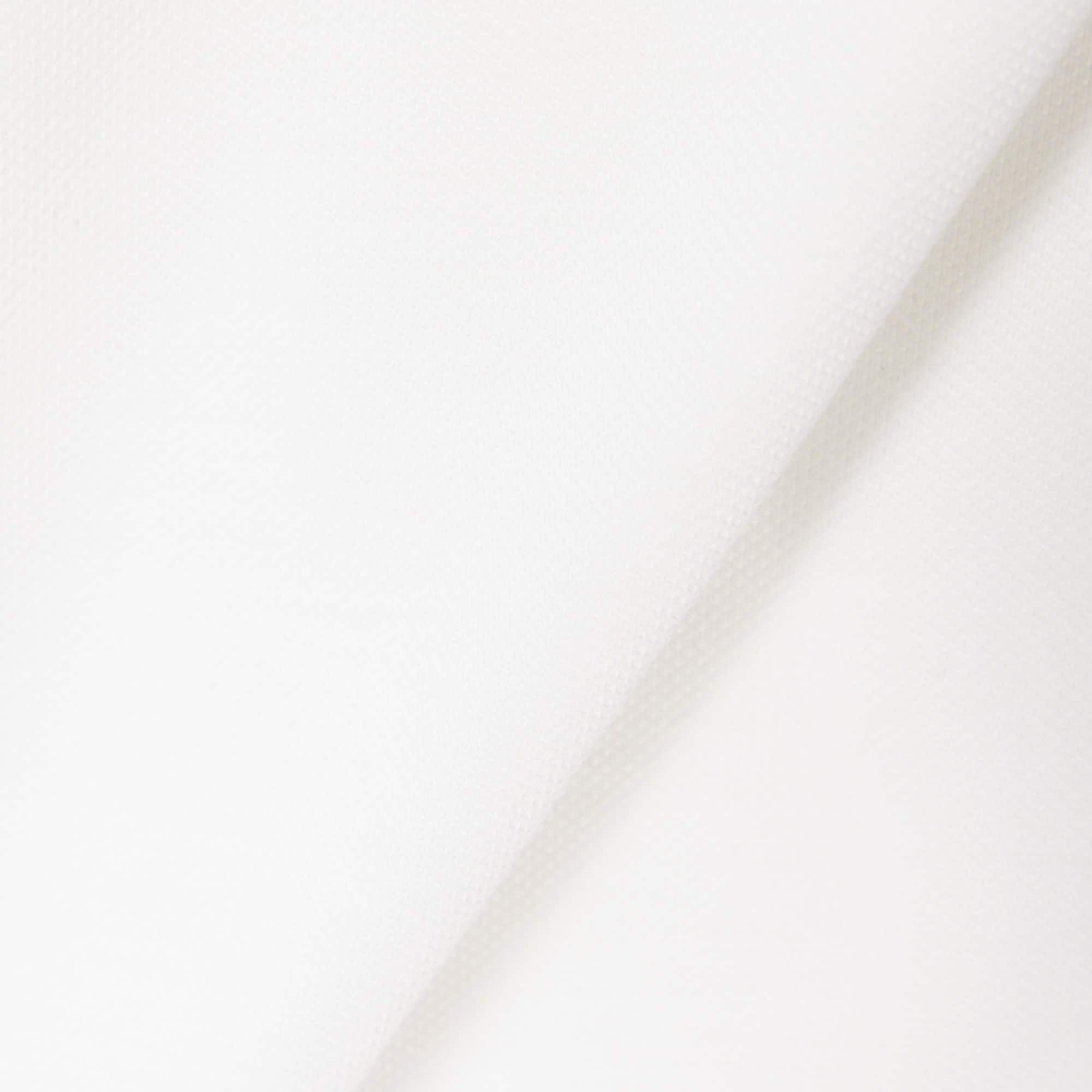 Relaxed Fit Scallop Trim Fluid Piqué Polo Shirt