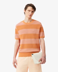 Short Sleeved Cotton Sweater