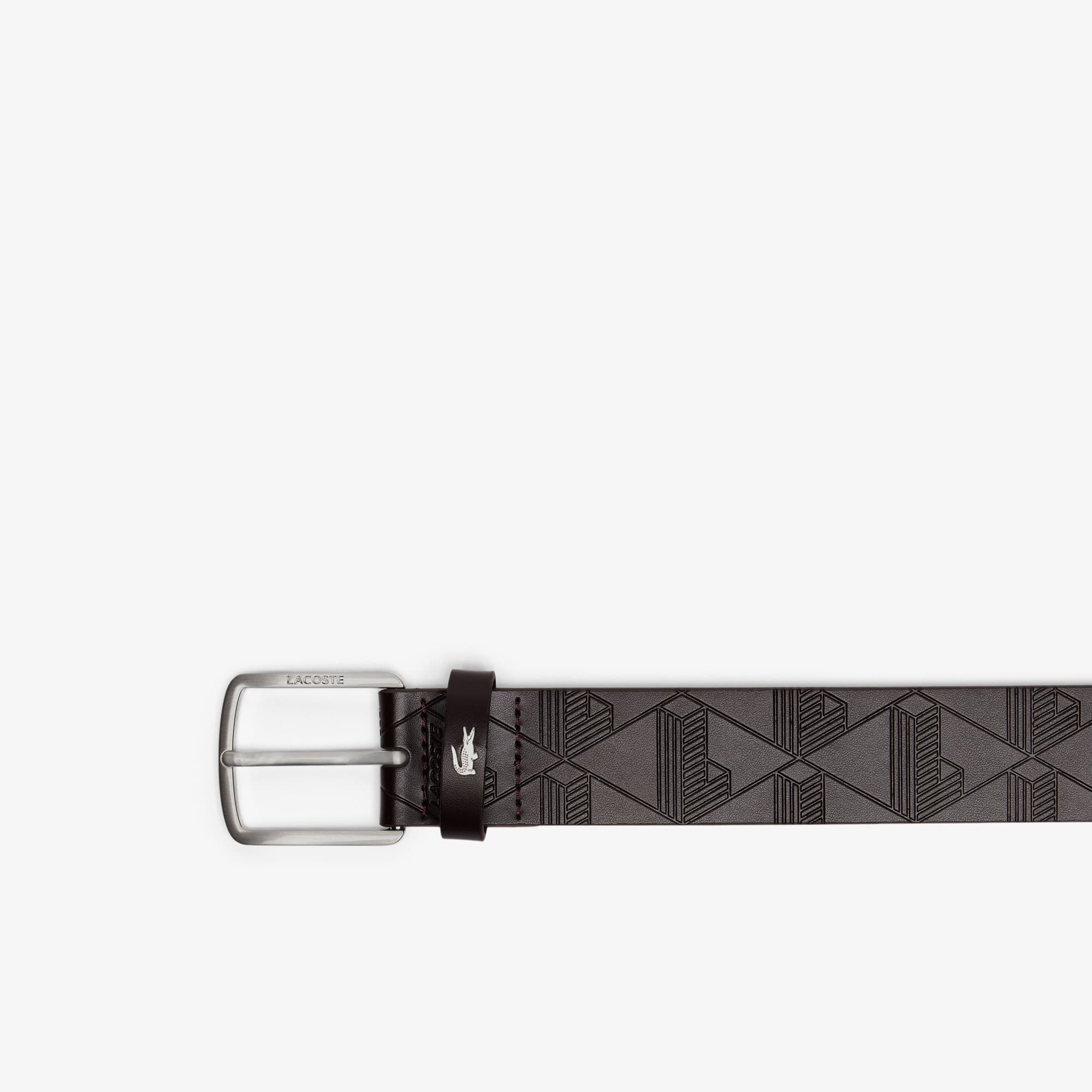 Monogram Leather Belt