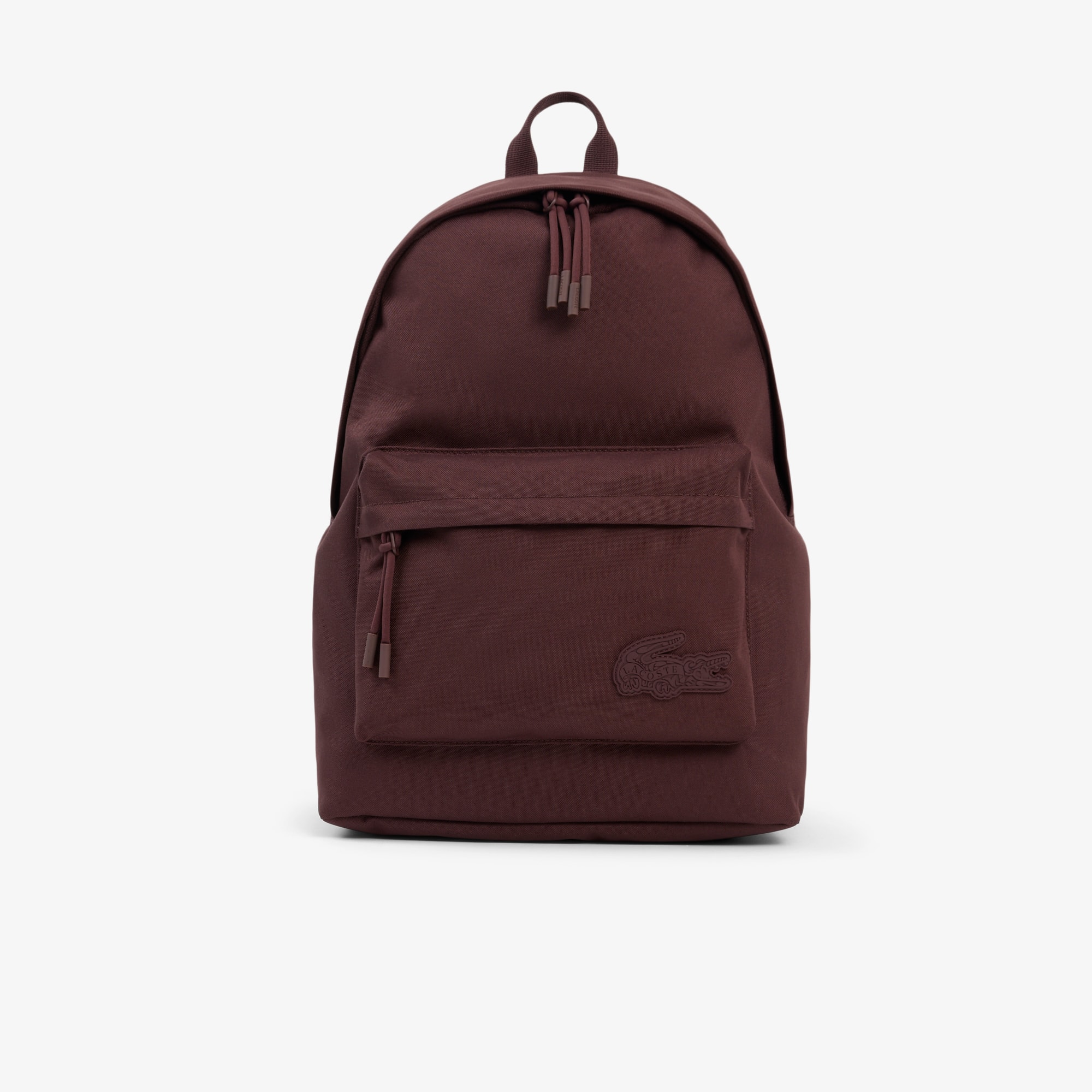 Lacoste Arabesque Crocodile Backpack - One Size In Purple