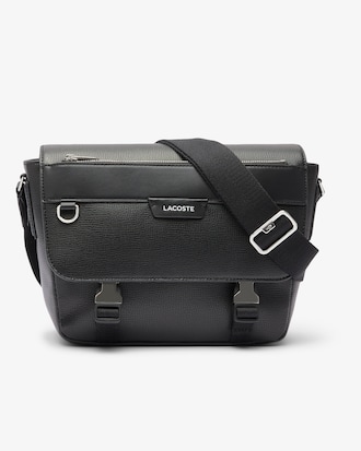 Men's Ossian Flap Close Leather Satchel