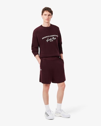 Tennis Heritage Relaxed Fit Interlock Shorts