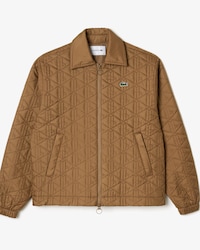 Women's Padded Zip-Up Monogram Jacket