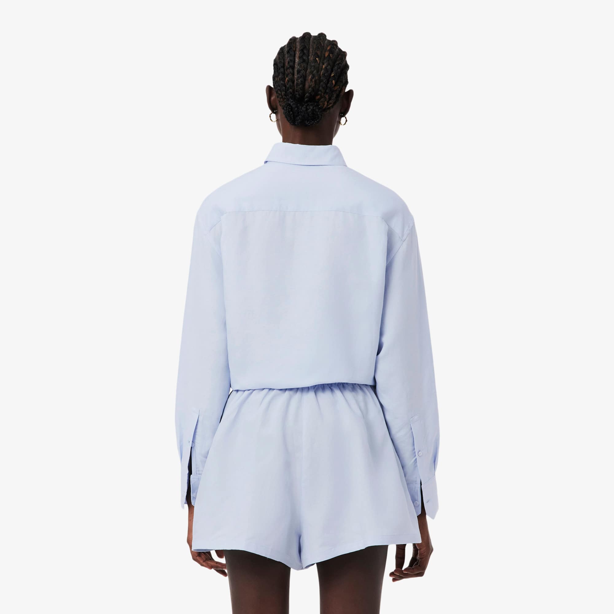 Oversized Linen Blend Shirt