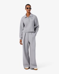 Pantalon de surv&ecirc;tement c&ocirc;tel&eacute; flare fit