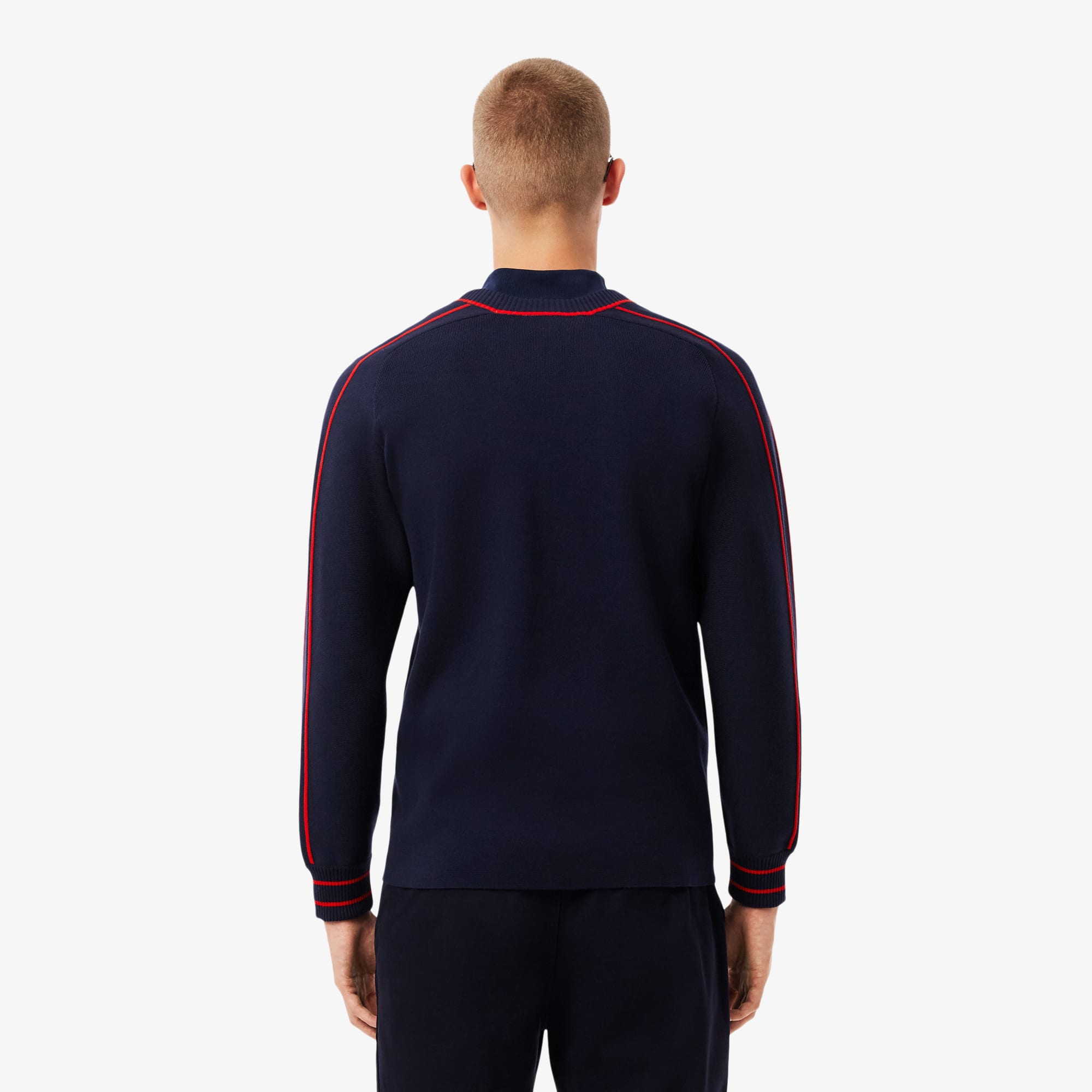 Men's Archive Edition Striped V-Neck Sweater - Sweaters