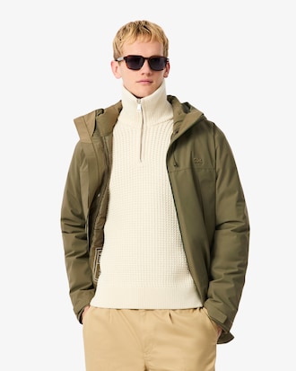 Men's 3-in-1 Water-Repellent Padded Parka