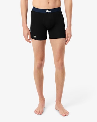 Paquete de 3 calzoncillos b&oacute;xer de algod&oacute;n para hombre