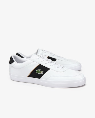 Men's Court-Master Tumbled Leather Sneakers