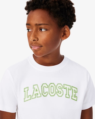 Embroidered Cotton T-Shirt
