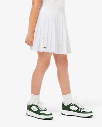 Falda plisada forrada para ni&ntilde;a