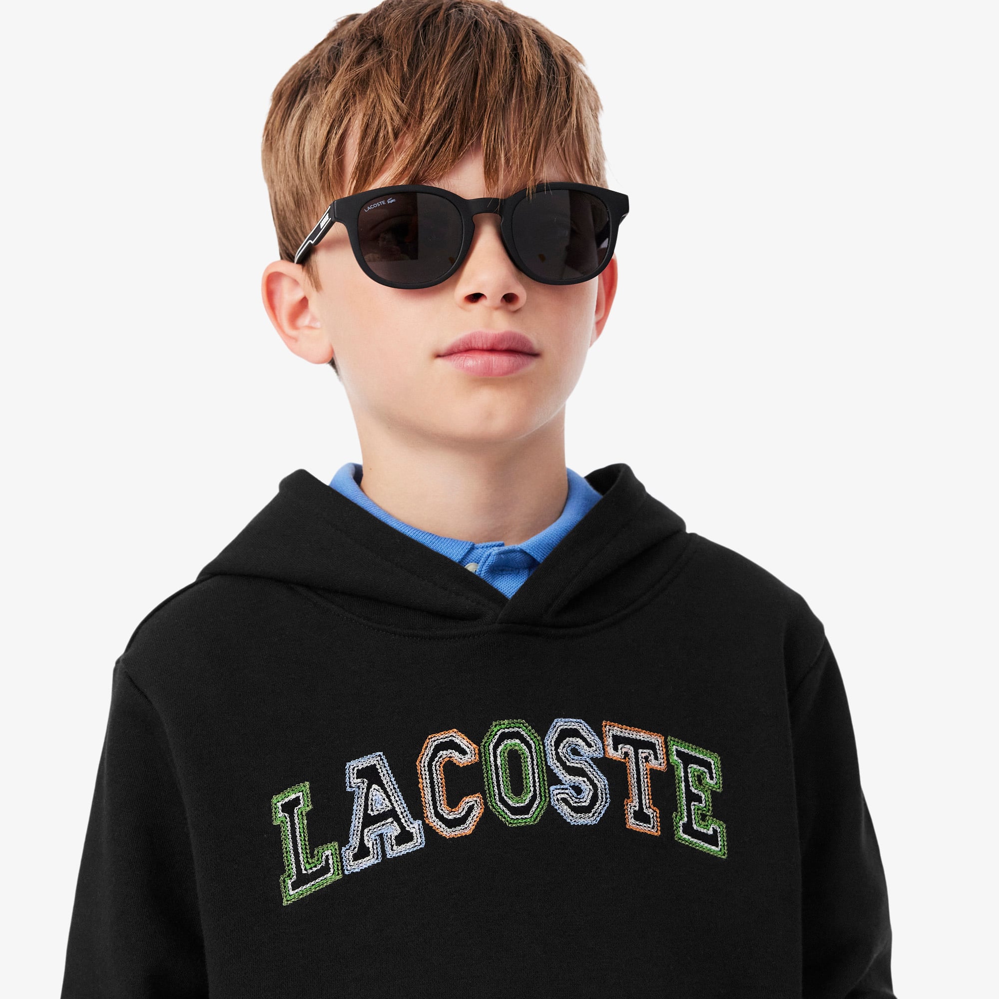 Embroidered Fleece Hoodie