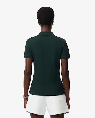 Women's L.12.D Slim Fit Stretch Mini Piqu&eacute; Polo