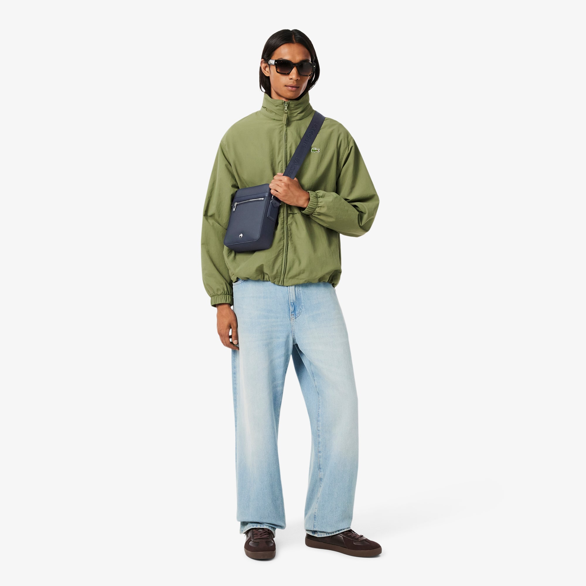 Langon Vertical Petit Piqué Satchel - Bags - New In 2026 | Lacoste