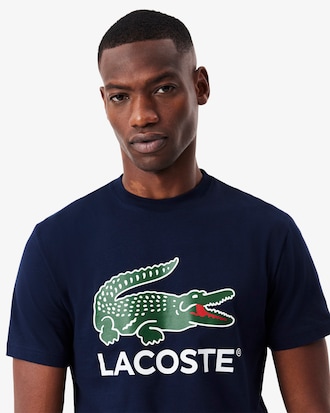 Men's Signature Print Cotton T-Shirt