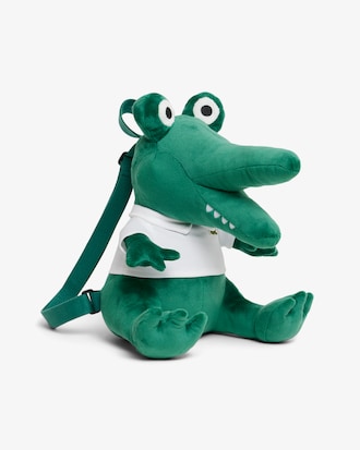 Sac &agrave; dos peluche crocodile