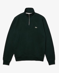 Men's Zip-Up High-Neck Sweatshirt