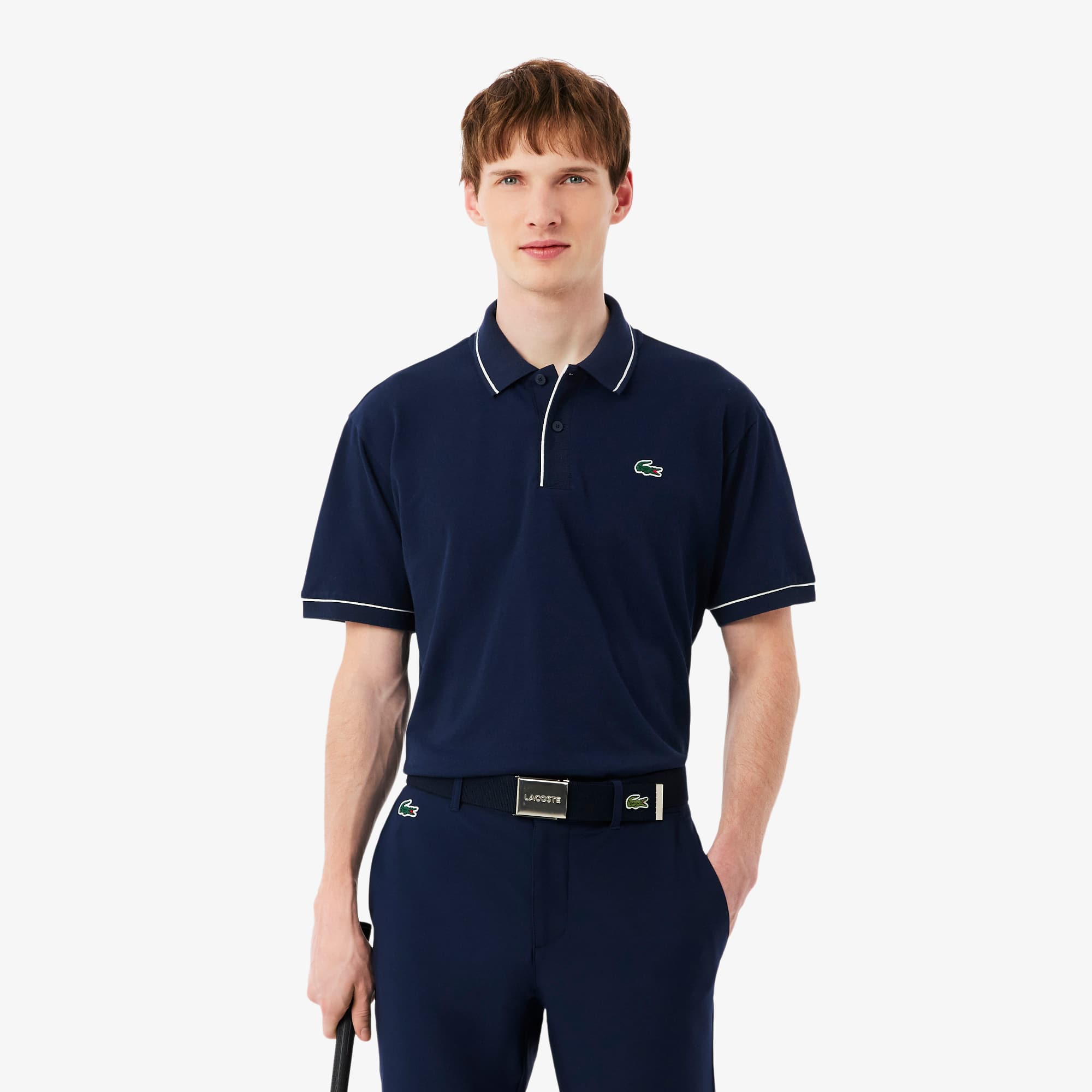 Heat Regulating Mini Piqué Golf Polo - Polo Shirts - New In 2026